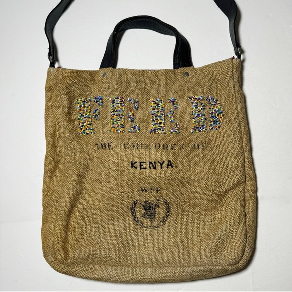 FEED Handbags - FEED 2 Kenya Bag Beaded
